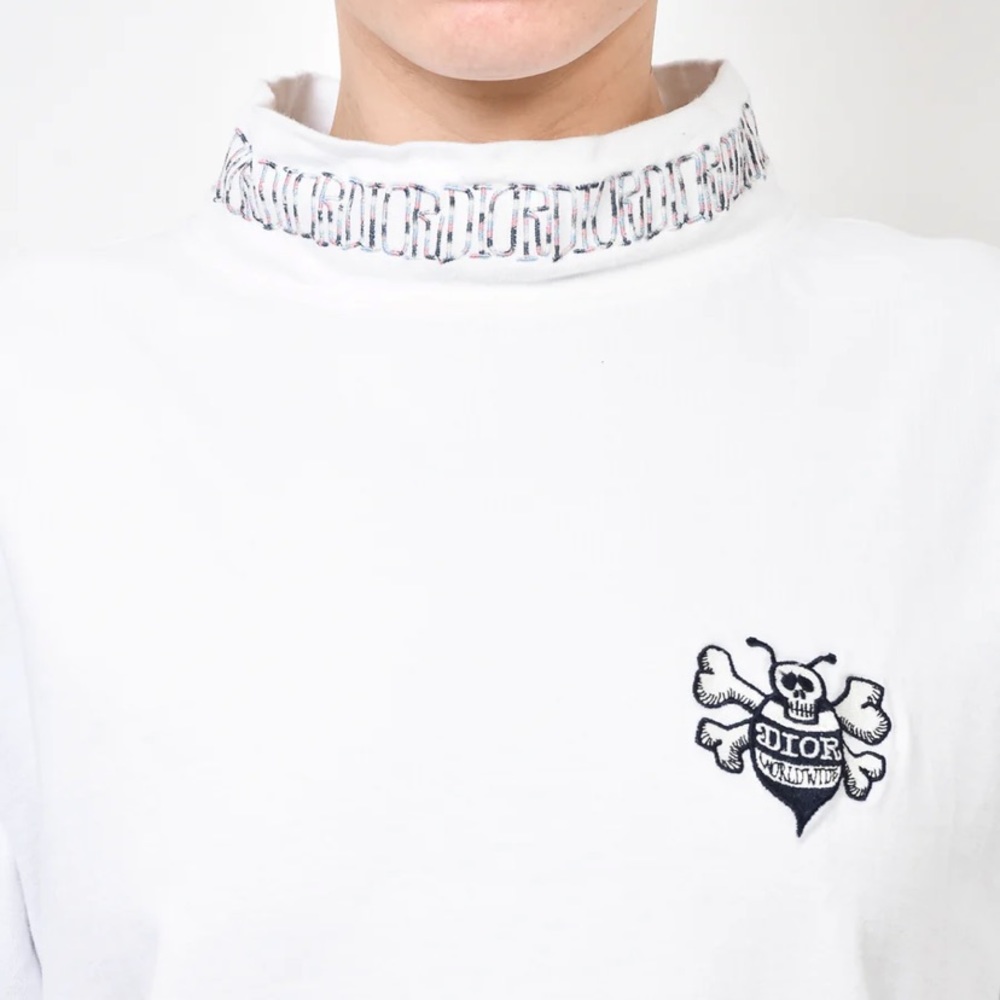Dior X Shawn Stussy White T shirt